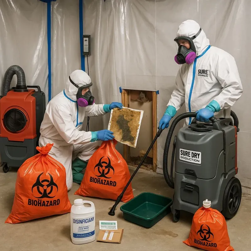 Contaminated Water Handling Protocols process in Clay Center, KS